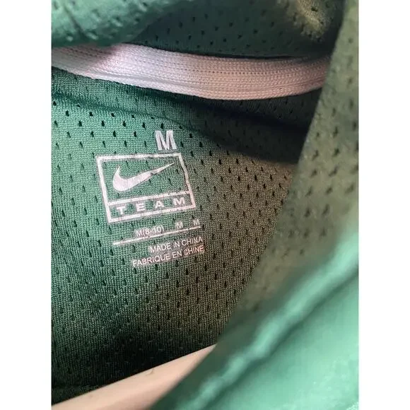 Nike Team MSU Michigan State Spartans swoosh hoodie mesh detail size M - Picture 5 of 5